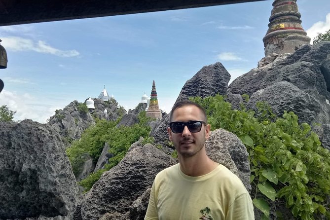 1 day Private Tour to Unseen Temple in Lampang - Afternoon mountaintop temple: Wat Chaloem Phrakiat and the stairs