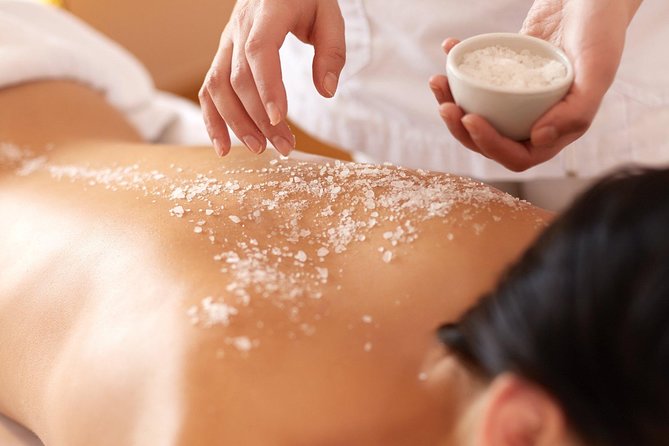 1 Hour The Home Body Scrub with four optional - Free Transportation - Pickup and drop-off: free transportation that removes the stress