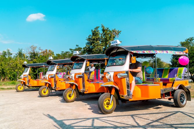 11 Day Tuk Tuk Adventure in Northern Thailand - Day 2: elephant learning and bamboo rafting, plus more seat time
