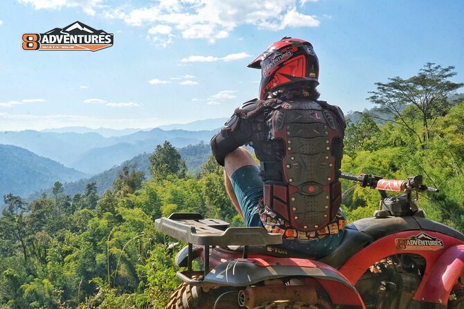 3hr ATV/ Quad biking adventure in Chiang Mai - From hotel pickup to helmet fit at 8Adventures