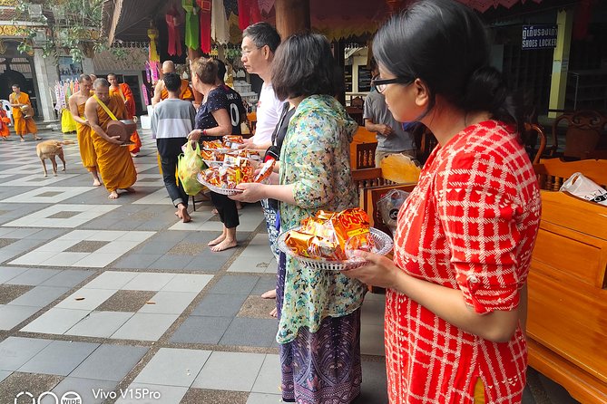 4 highlights: Sticky Waterfall/Elephants/local market /Wat Banden - Wat Banden: the temple stop that adds a different spiritual flavor