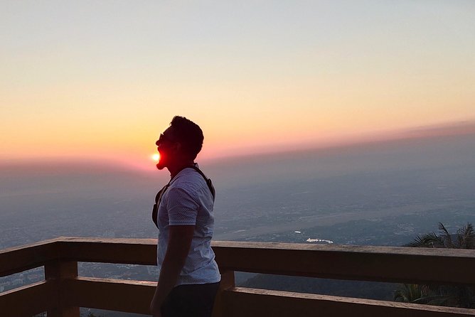 A must: Serene Sunrise, temple at dawn to beat the crowd & Alms to monks - Wat Phra That Doi Suthep at dawn: the main event