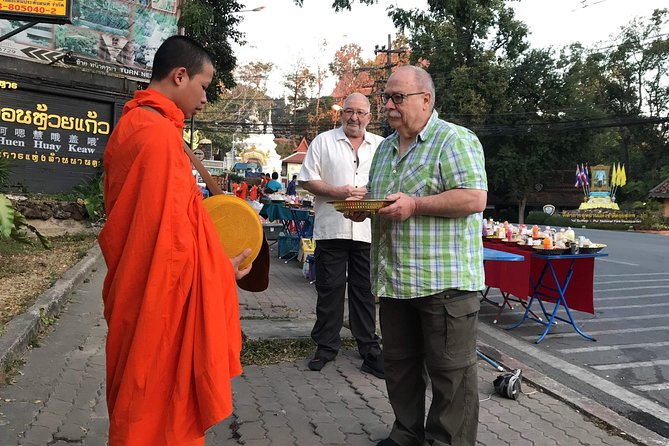 Alms and Wat Phra That Doi Suthep Private Chiang Mai Tour - The City Walking Tour: Local Streets, Real Explanations