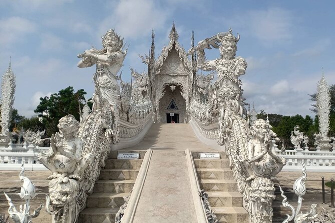 Best Places in Chiang Rai White, Blue, Big Buddha, Tea Plantation - Wat Rong Khun White Temple: Shoes Off and That Icy-White Look
