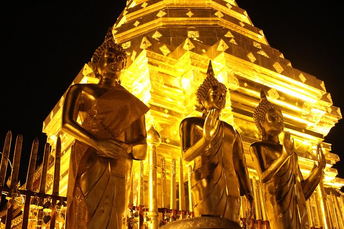 Best seller!! Amazing Night tour, Doi Suthep + Wat umong - Top Must visit! - Who should book this Doi Suthep and Wat Umong night tour