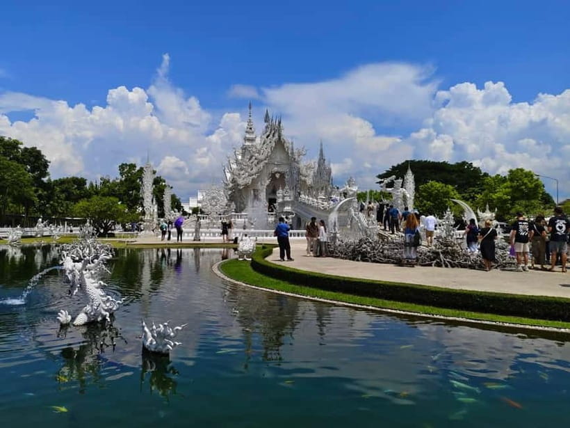 Chiang Mai: Chiang Rai Red, White, and Blue Temples day tour - Mae Kachan hot spring stop: the quick reset before the temples