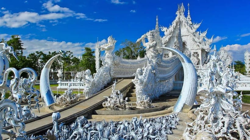 Chiang Mai: Chiang Rai White, Blue & Black Temples Day Tour - Chiang Rai White, Blue, and Black temples, designed for a full-day hit