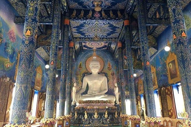 Chiang Mai-Chiang Rai: White Temple-Blue Temple-Lalita Cafe - Baan Dam Museum or Black House: surreal, somber, and very different