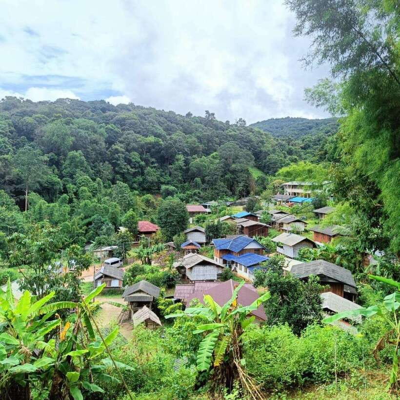 Chiang Mai: Doi Inthanon National Park & Waterfall Day Tour - Wachiratharn Waterfall: the wet, slippery finale