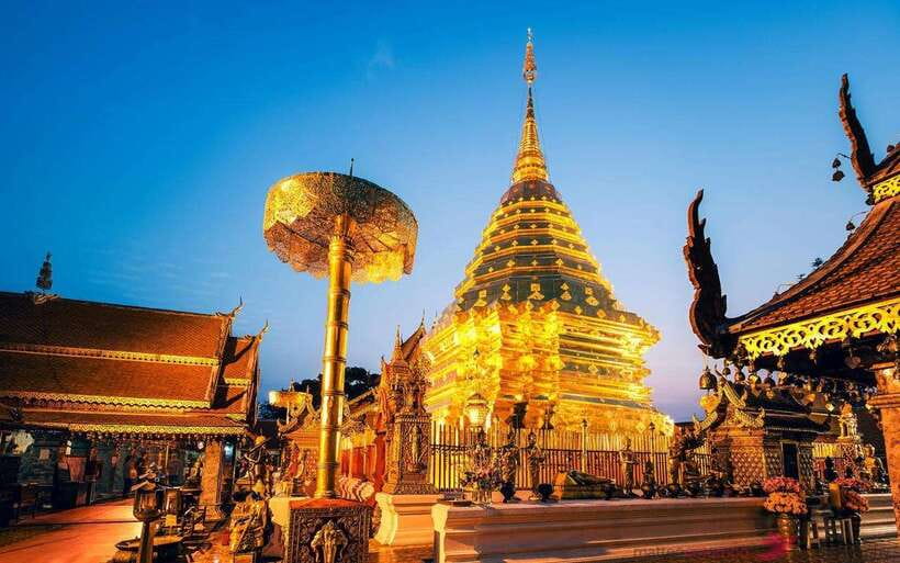 Chiang Mai: Doi Suthep and Wat Pha Lat Temple Evening Tour - The White Temple and Blue Temple Mentions: What You Should Expect From the Route