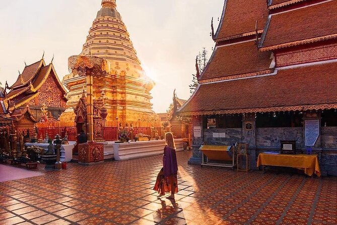 Chiang Mai Doi Suthep Temple and Sticky Waterfall Tour (Private & All-Inclusive) - Private morning pickup and how the day stays on track