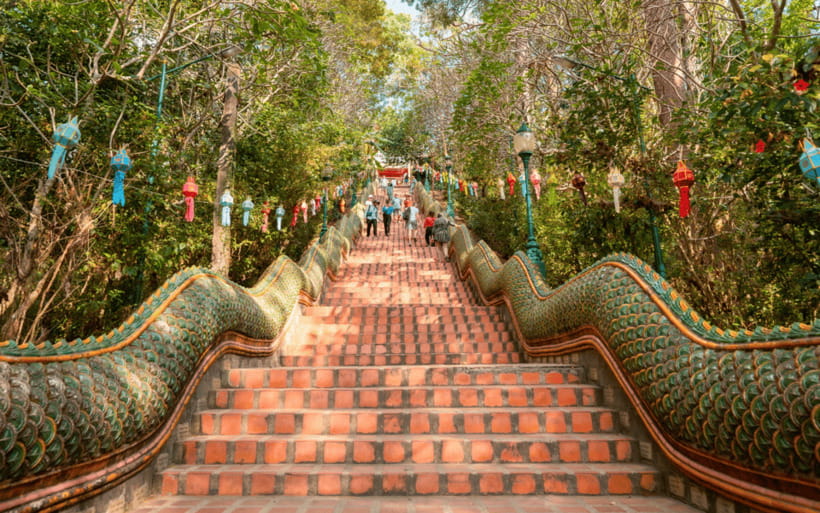 Chiang Mai: Doi Suthep Temple and Waterfall by Songtaew Trio - Tips to make your day smoother (and nicer photos)