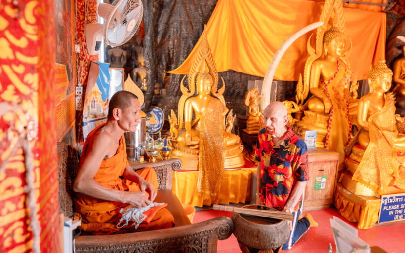 Chiang Mai: Doi Suthep Temple and Waterfall by Songtaew Trio - Wat Pha Lat: the forest monastery with real Lanna detail