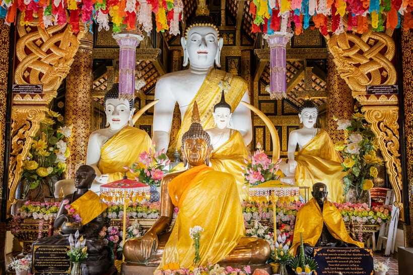 Chiang Mai: Doi Suthep Temple and Waterfall by Songtaew Trio - Meeting at Discova and the songthaew drive to your first stop