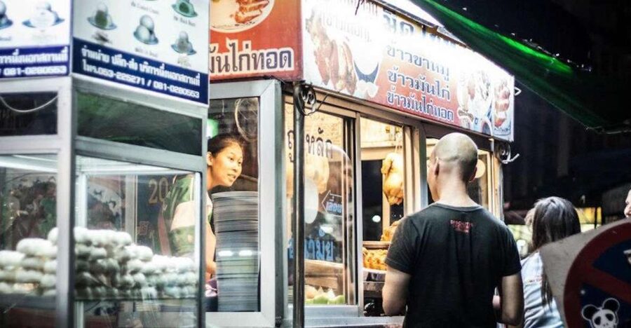Chiang Mai: Evening Local Street Food Market Tour - Market Stop Two: Stewed Pork Leg and Coconut Dumplings
