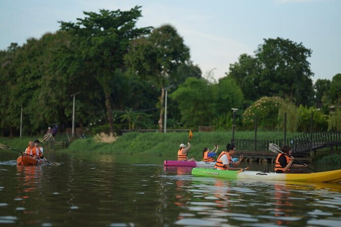 Chiang Mai:Explore kayaking through Mae Ping River on sunset - Getting picked up in Chiang Mai, then straight to the river