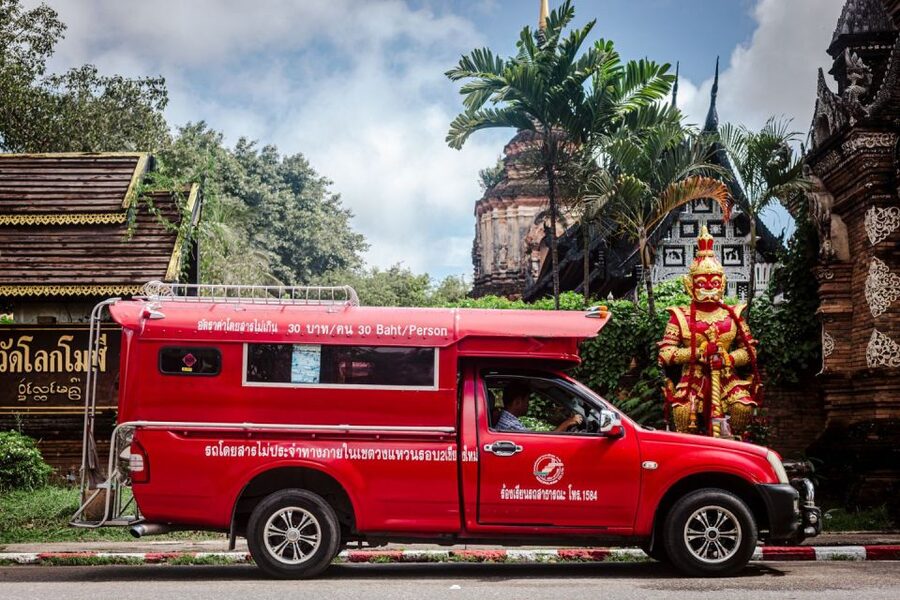 Chiang Mai: Food Tour by Songtheaw Truck with 15+ Tastings - A Red Songthaew Start at Wat Lok Molee