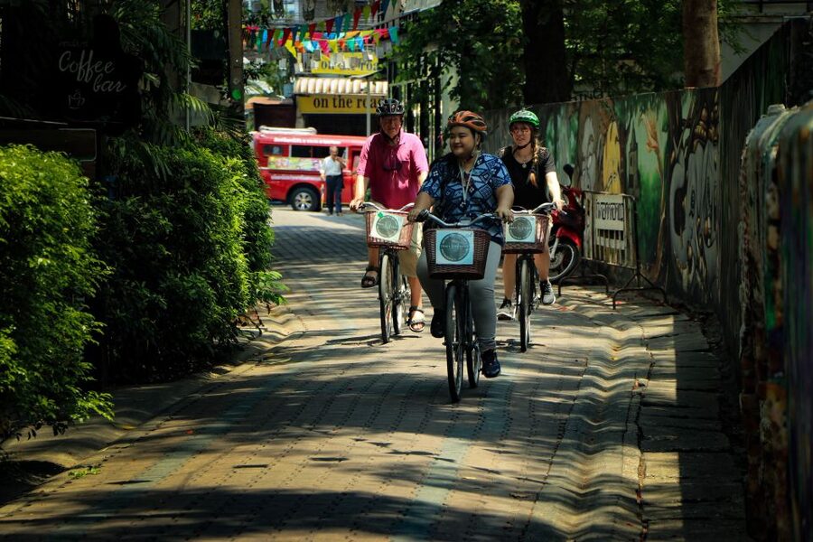 Chiang Mai: Half-Day Old Town Cycling Tour - The blacksmith community stop, the real-world highlight