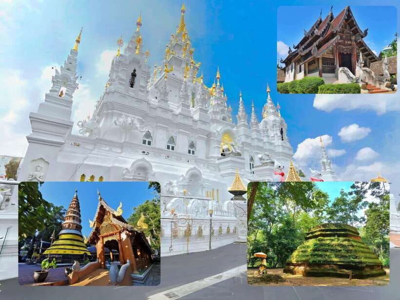 Chiang Mai:Hidden Gems: From Ancient Ruins to Serene Temples - A one-day Lanna temple loop with real jungle ruins and real views