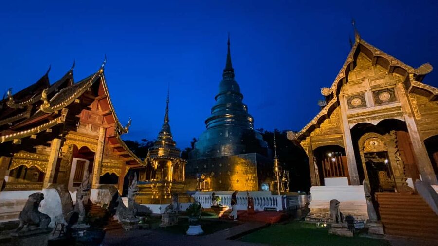 Chiang Mai Old City Twilight Walk Tour: Lanna Majestic Glow - Wat Phra Singh and the golden Wihan Lai Kham
