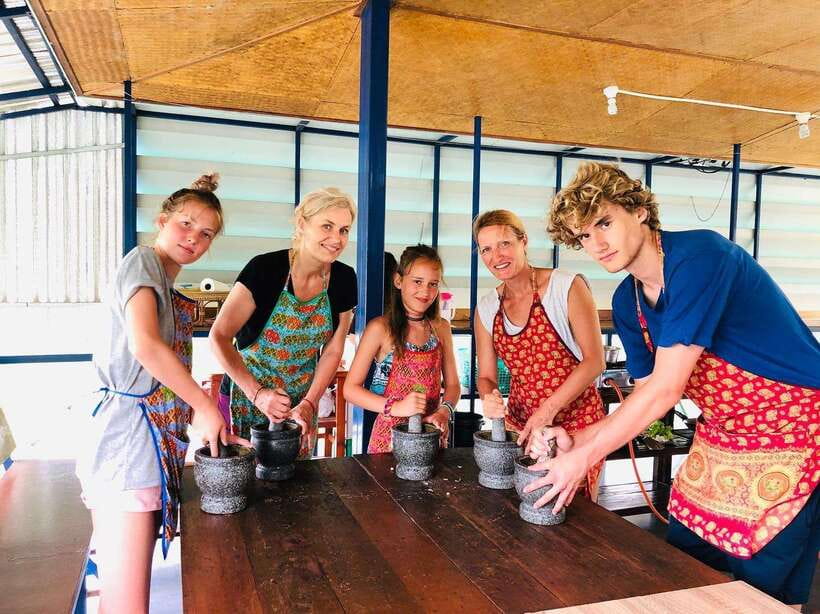Chiang Mai Organic Thai Cooking Experience - Arriving at the organic farm and its garden tour