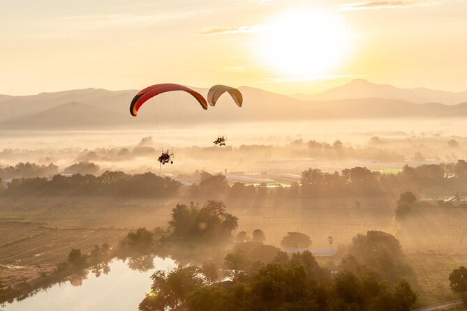 Chiang Mai Paramotor Flying Experience - What I like about the overall value at about $183 per person