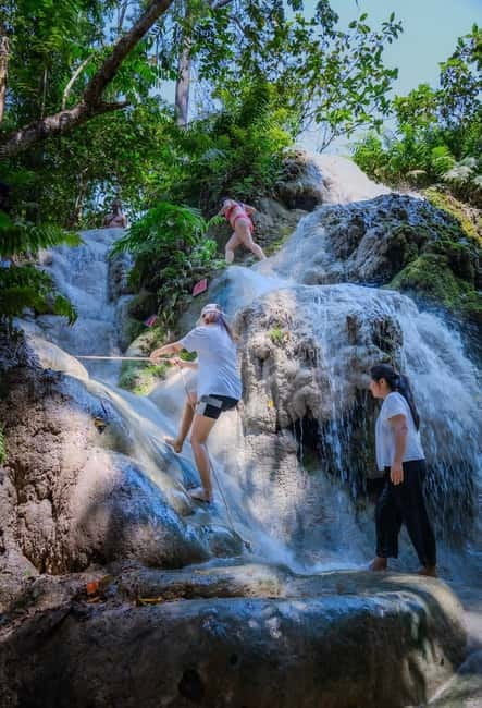 Chiang Mai: Sticky Waterfall & Angel Waterfall Park Day Tour - The Bua Tong Sticky Waterfall climb, made practical
