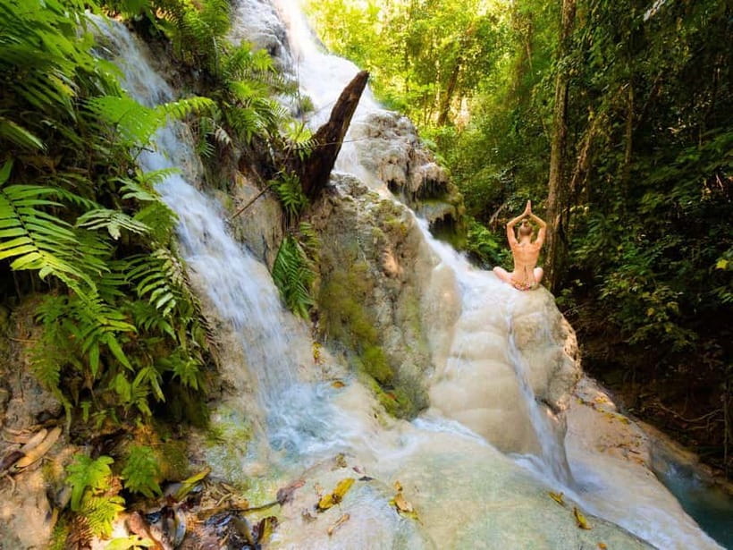 Chiang Mai: Sticky Waterfall by Local Truck with Market Stop - A 4-hour songthaew run to Bua Thong’s Sticky Waterfall