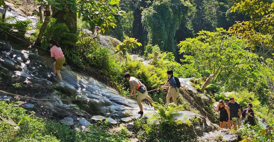 Chiang Mai: Sticky Waterfall Half-Day Tour & Hotel Transfers - What to pack for slippery steps and hot-water splashes