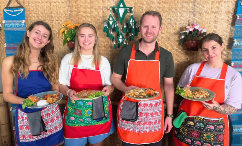 Chiang Mai : Super Fun Thai Cooking Class - Making 7 traditional Thai dishes from fresh ingredients