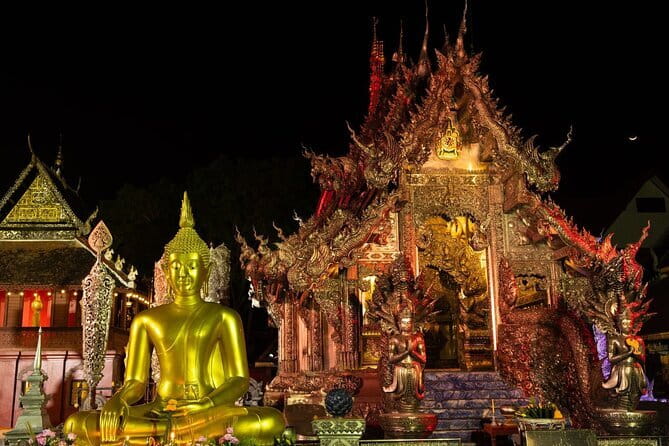 Chiang Mai Temples and Market Tuk Tuk Night Tour - Night Bazaar (Changklan Rd): Food, Shopping, and a Real Evening End