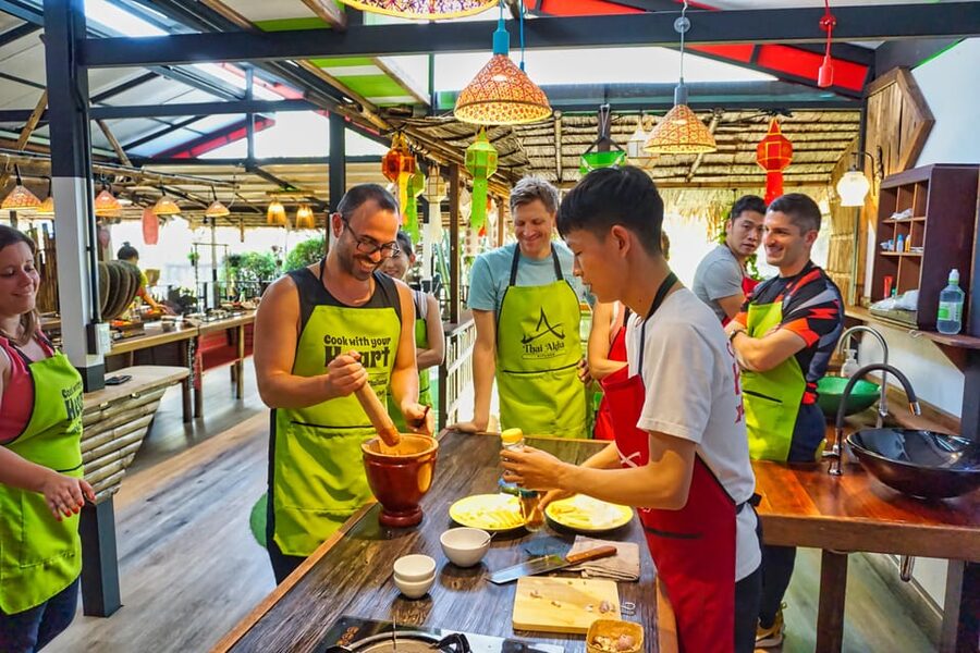 Chiang Mai: Traditional Thai-Akha Cooking Class& Market Tour - Instructors and pacing: how you end up cooking with confidence