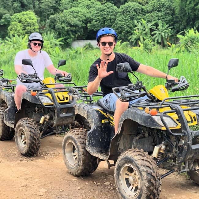 Chiang Mai Water Rafting Adventure with Optional ATV Ride - ATV option at Tarzan World Adventure, a good fit for beginners