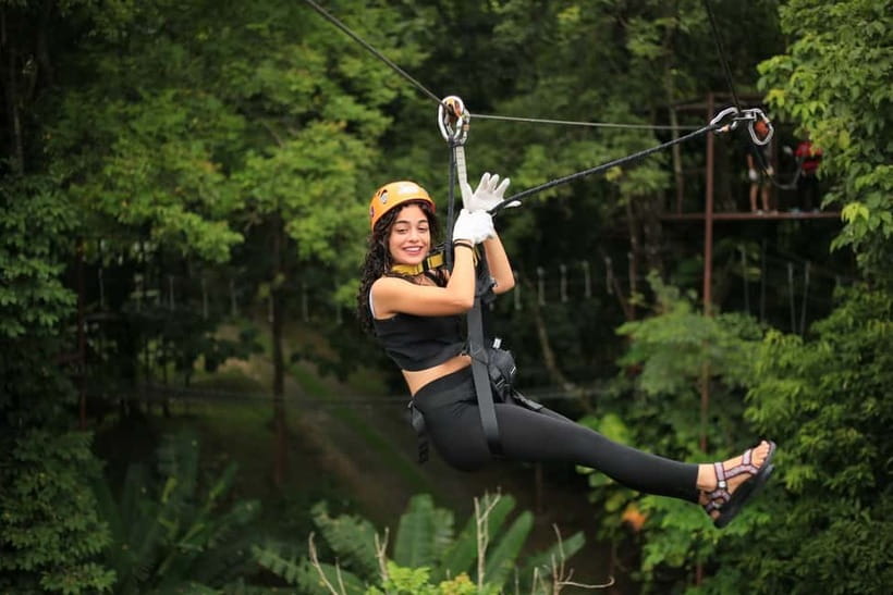 Chiang Mai: Zipline & High Rope without Lunch & Transfer - After the thrills: tiny train, flower fields, and farm stops