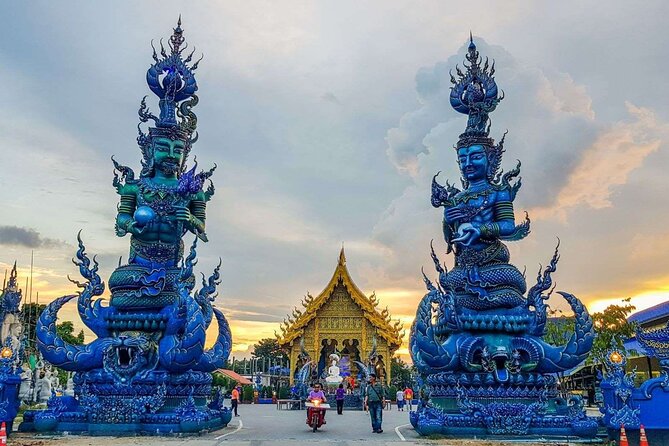 Chiang Rai Famed Temples and Golden Triangle Tour from Chiang Mai - Baan Dam Black House: strange art in a real compound