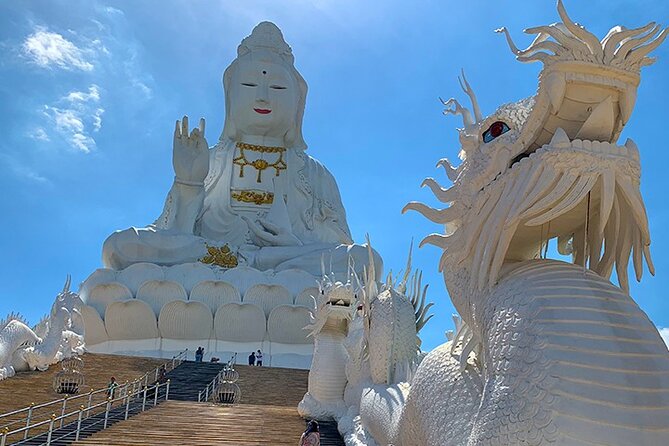 Chiang Rai Temples Private Tour from Chiang Mai - All Inclusive - Wat Rong Seur Ten, the Blue and Gold Temple After Lunch