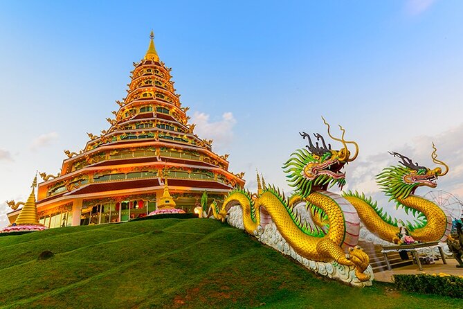 Chiang Rai Temples Private Tour from Chiang Mai - All Inclusive - Wat Phra That Doi Khao Kwai and the View From the Mountain