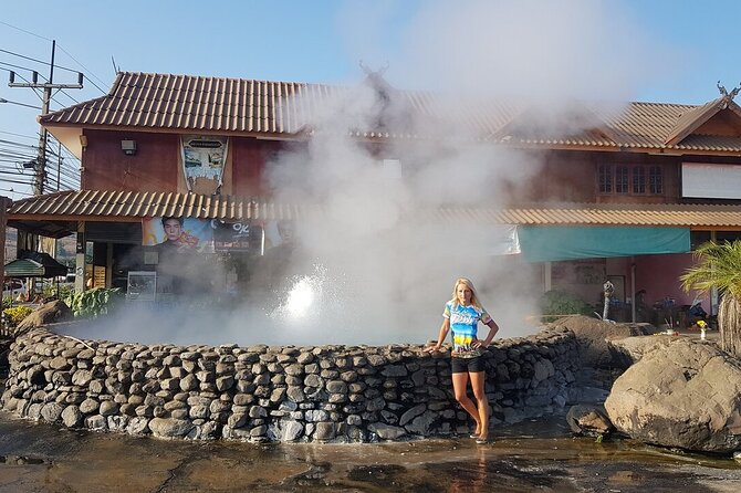 Chiang Rai Tour: Hot Spring,White Temple, Golden Triangle, Yao - Chiang Saen and the Golden Triangle: Mekong and Ruak meeting at a border reality