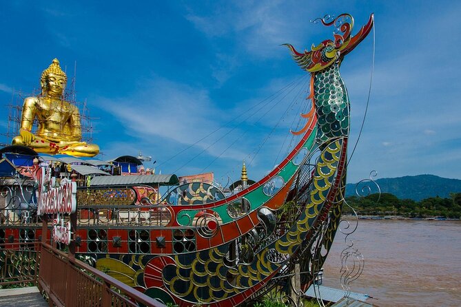 Chiang Rai Tour: Hot Spring,White Temple, Golden Triangle, Yao - Lunch break in Chiang Saen: a needed reset, not just fuel