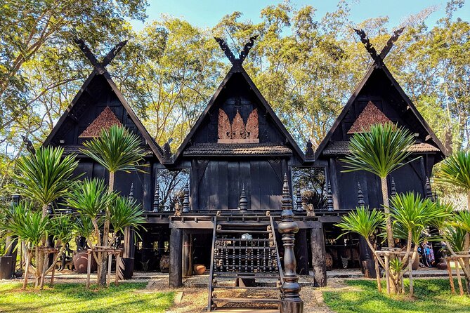Chiang Rai White Temple, Blue Temple and more from Chiang Mai - Wat Rong Khun (White Temple): hell-and-hope architecture with a big tourist pulse