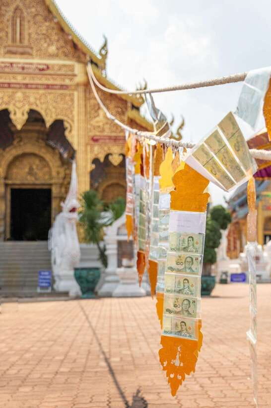 Chiangma: Wat ban den, Blue Temple & Sticky Waterfall. - Wat Ban Den and those 12 zodiac pagodas (the temple stop that feels different)
