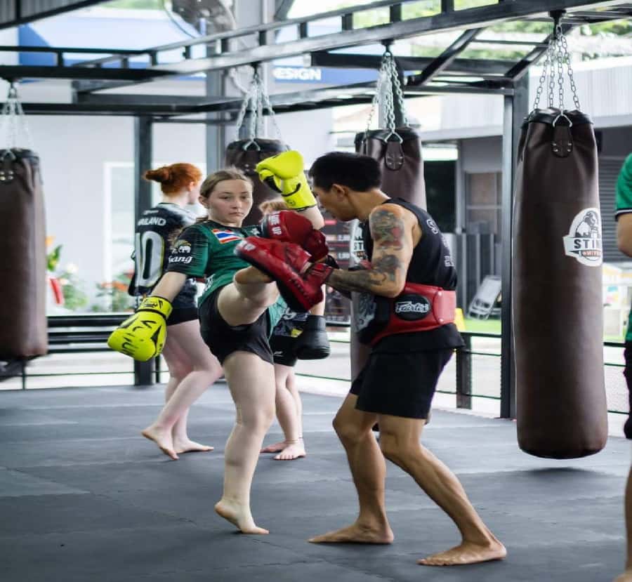 Chiangmai : Muay Thai Training academy - Trainers and coaching style: patient corrections with real intensity