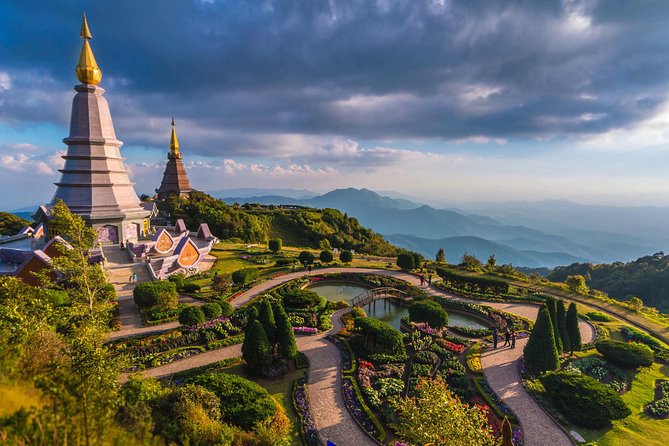 Doi Inthanon National Park Full Day Tour from Chiang Mai - Kew Mae Pan summit area: views, a trail walk, and the forest above