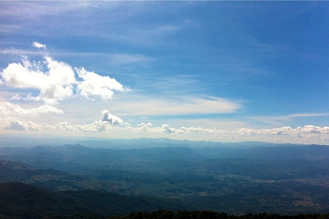Doi Inthanon Private Trek & Lunch Tour from Chiang Mai - Twin Royal Stupas: mountain views plus Thai royal symbolism
