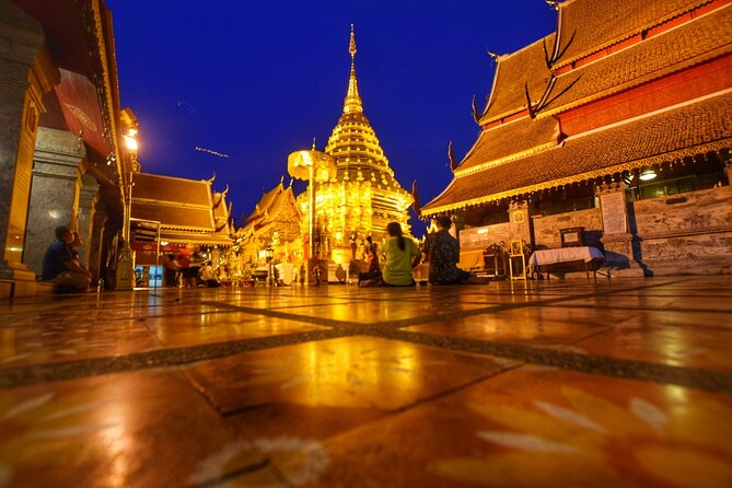 Doi Suthep and Wat Umong Night Tour From Chiang Mai - Wat Umong at Night: Forest Calm and Tunnel Temples Built in 1297