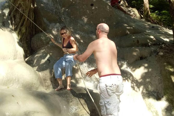 Doi Suthep Temple and Bau Thong Waterfalls Private Tour - Bua Thong Waterfalls (Nam Phu Chet Si): wet shoes, fun hiking