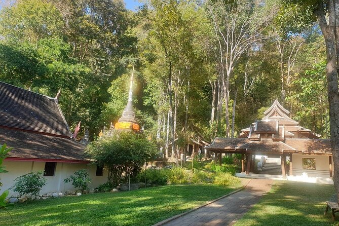 Doi Suthep Temple, Pha Lat Temple, Sticky Waterfall, Orchid farm - Pickup, timing, and how long each part takes