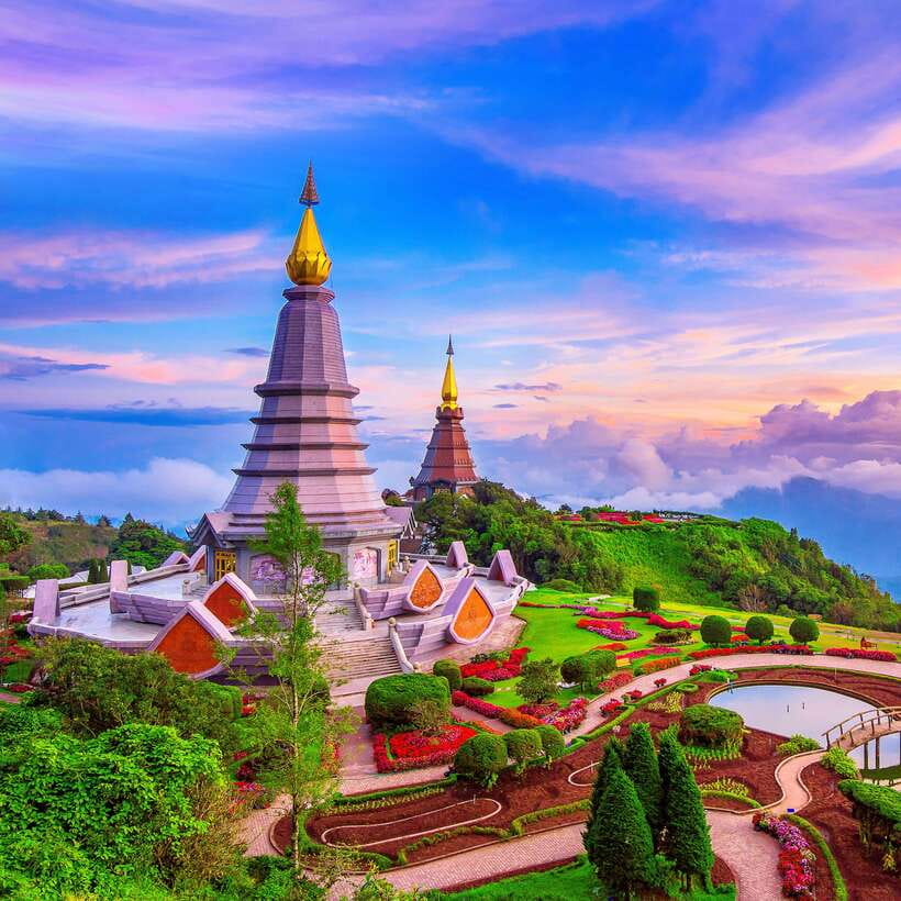 Eco-Friendly: Doi Inthanon & Pha Dok Siew Trekking Day Trip - Wachirathan Waterfall: the stop that earns your sore legs