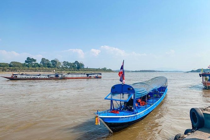 From Chiang Mai: White and Blue Temple & Golden Triangle Day Trip - Mekong Boat Time in Chiang Rai Province: Slow Down on the Water
