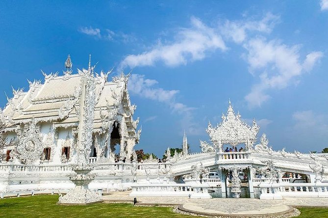 From Chiang Mai: White and Blue Temple & Golden Triangle Day Trip - Blue Temple (Wat Rong Suea Ten): Quiet Contrast After Crowds